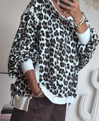 Sweat-Shirt oversize Léo blanc TU 37/50