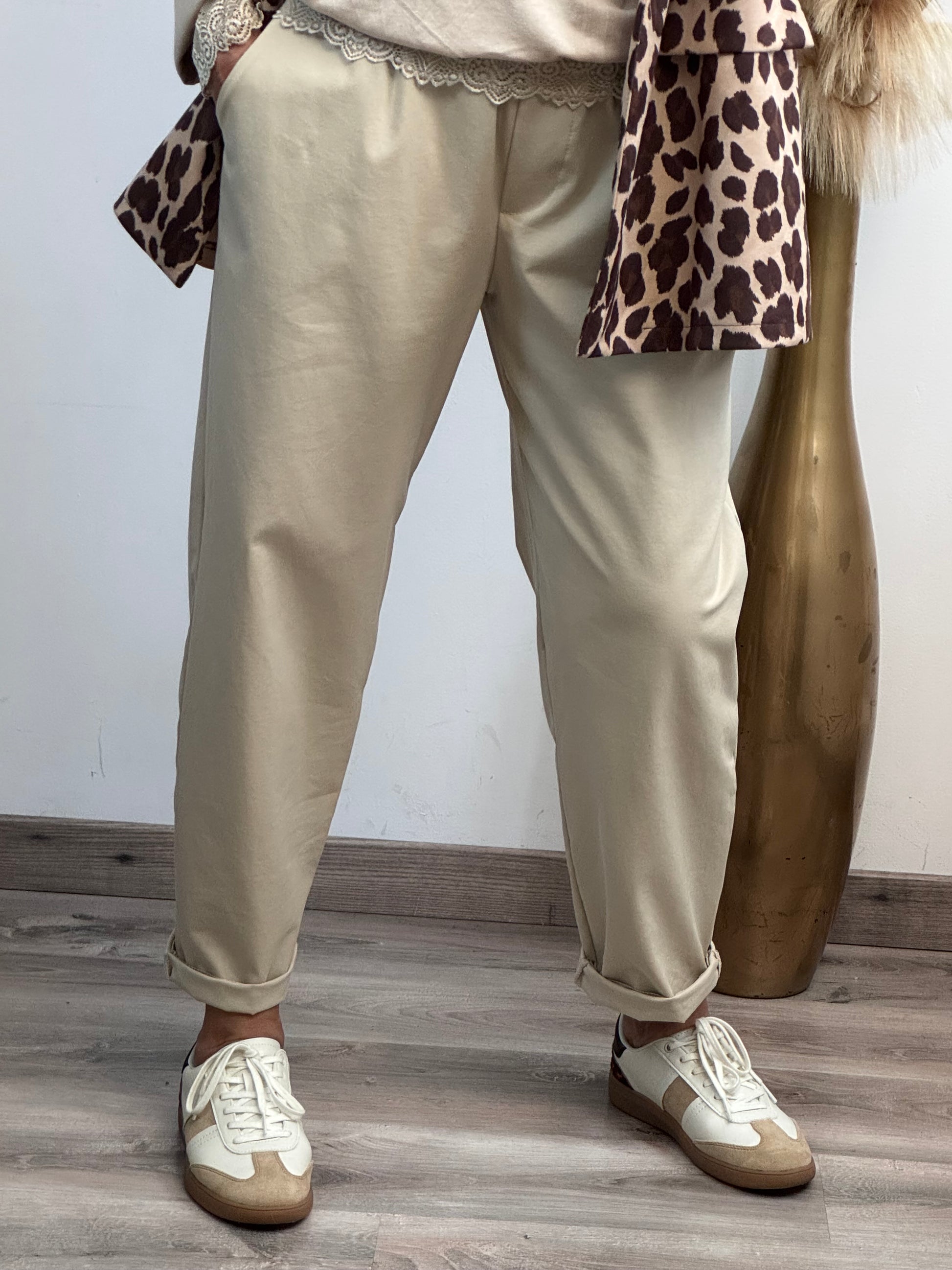 Pantalon Sacha beige TU 42/50