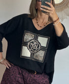 Pull Rosalia noir