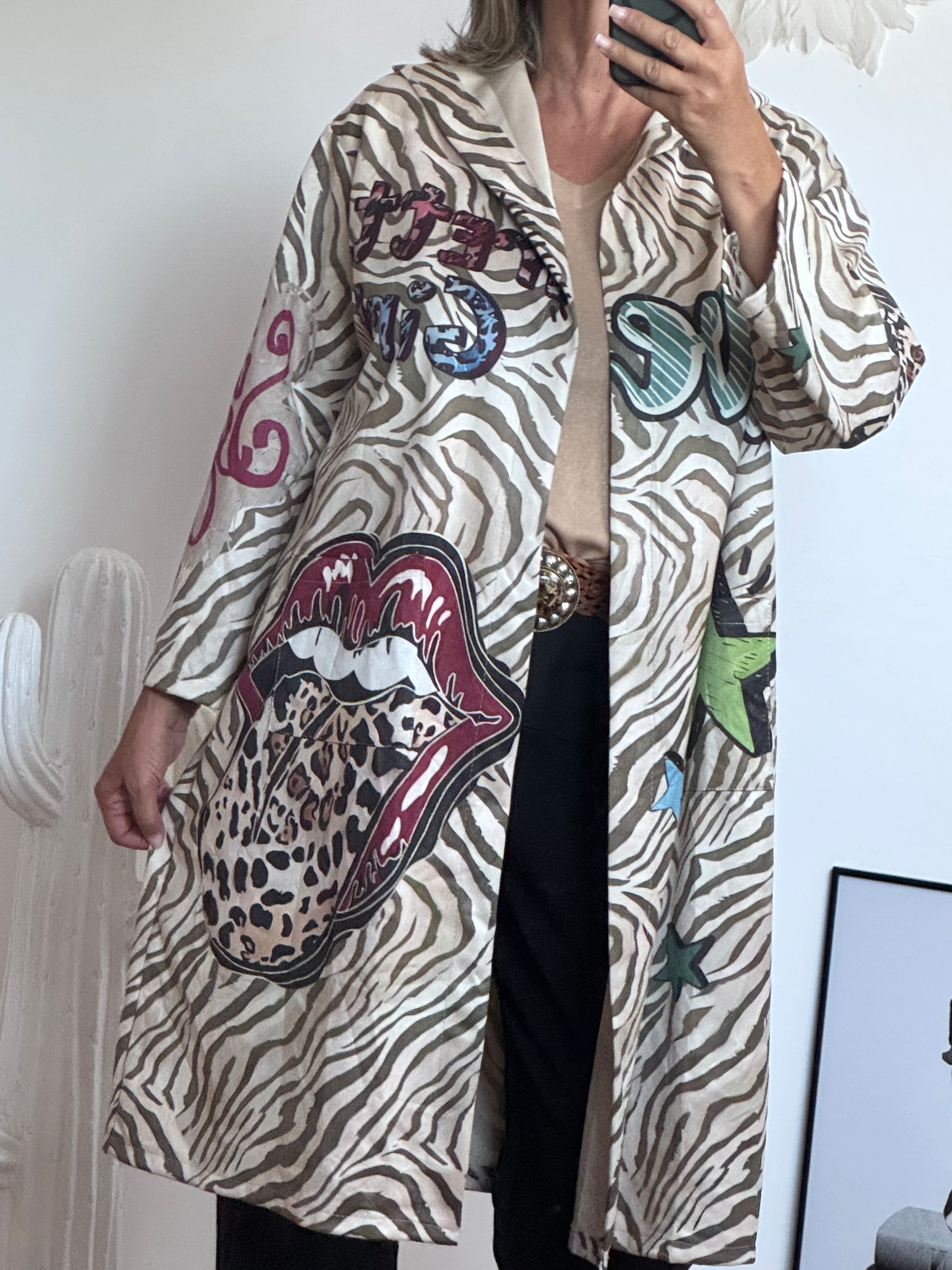 Veste longue Truly