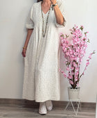 Robe bohème gaz de coton
Léo beige TU 36/46