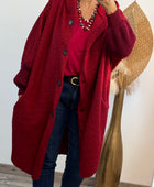 Manteau Marceau bordeaux