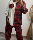 Chemise tartan rouge TU 40/46