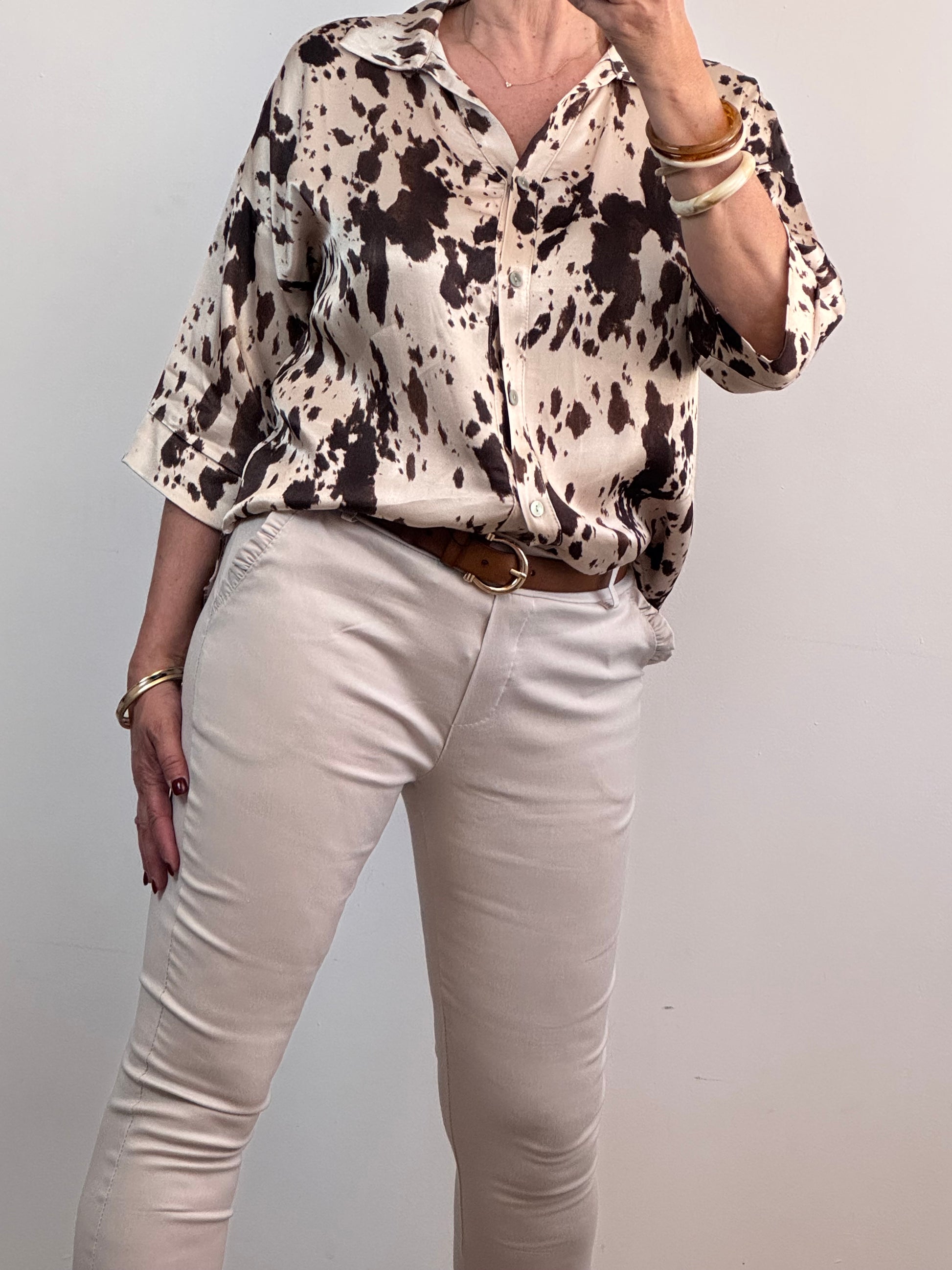 Pantalon beige confortable