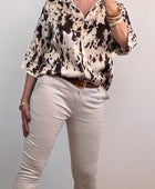 Pantalon beige confortable
