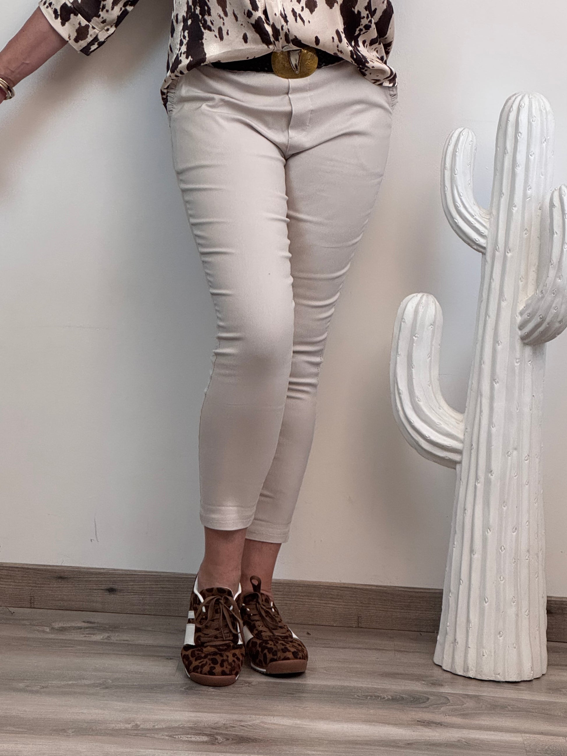 Pantalon beige confortable