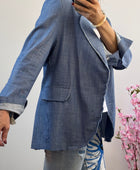 Veste blazer jean bleu clair TU 38/44