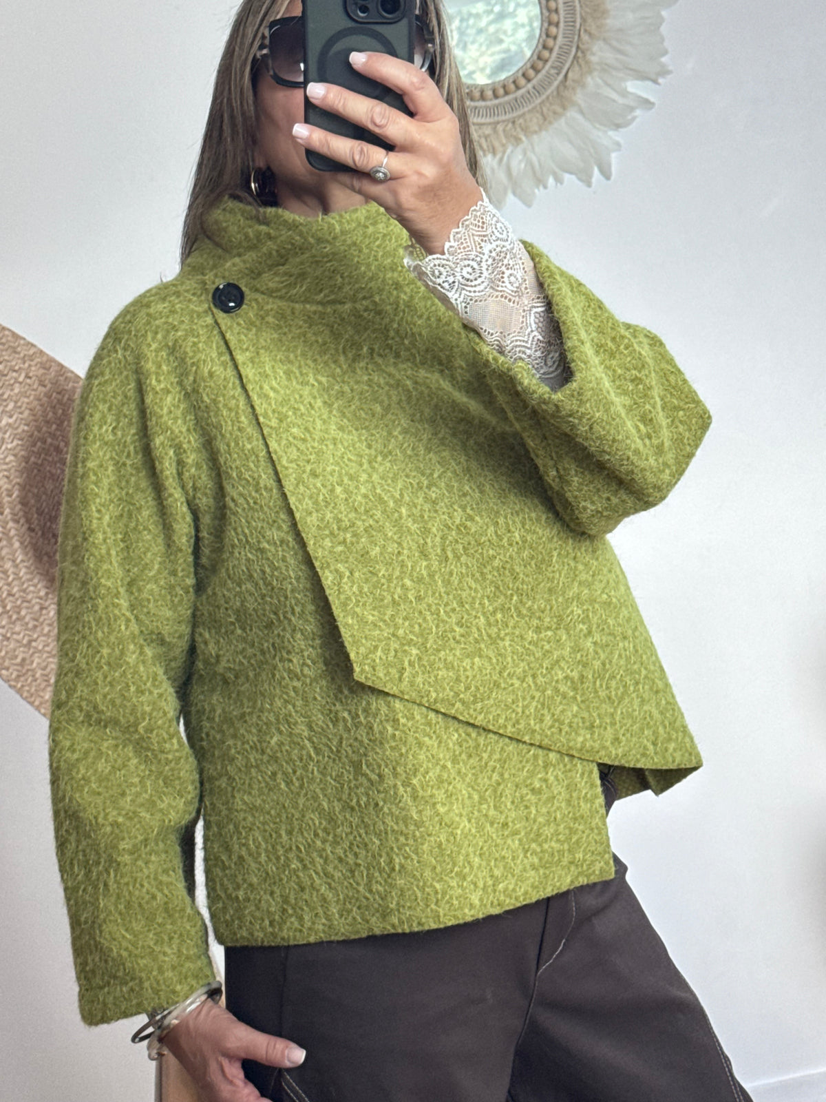 Veste Solan vert pistache