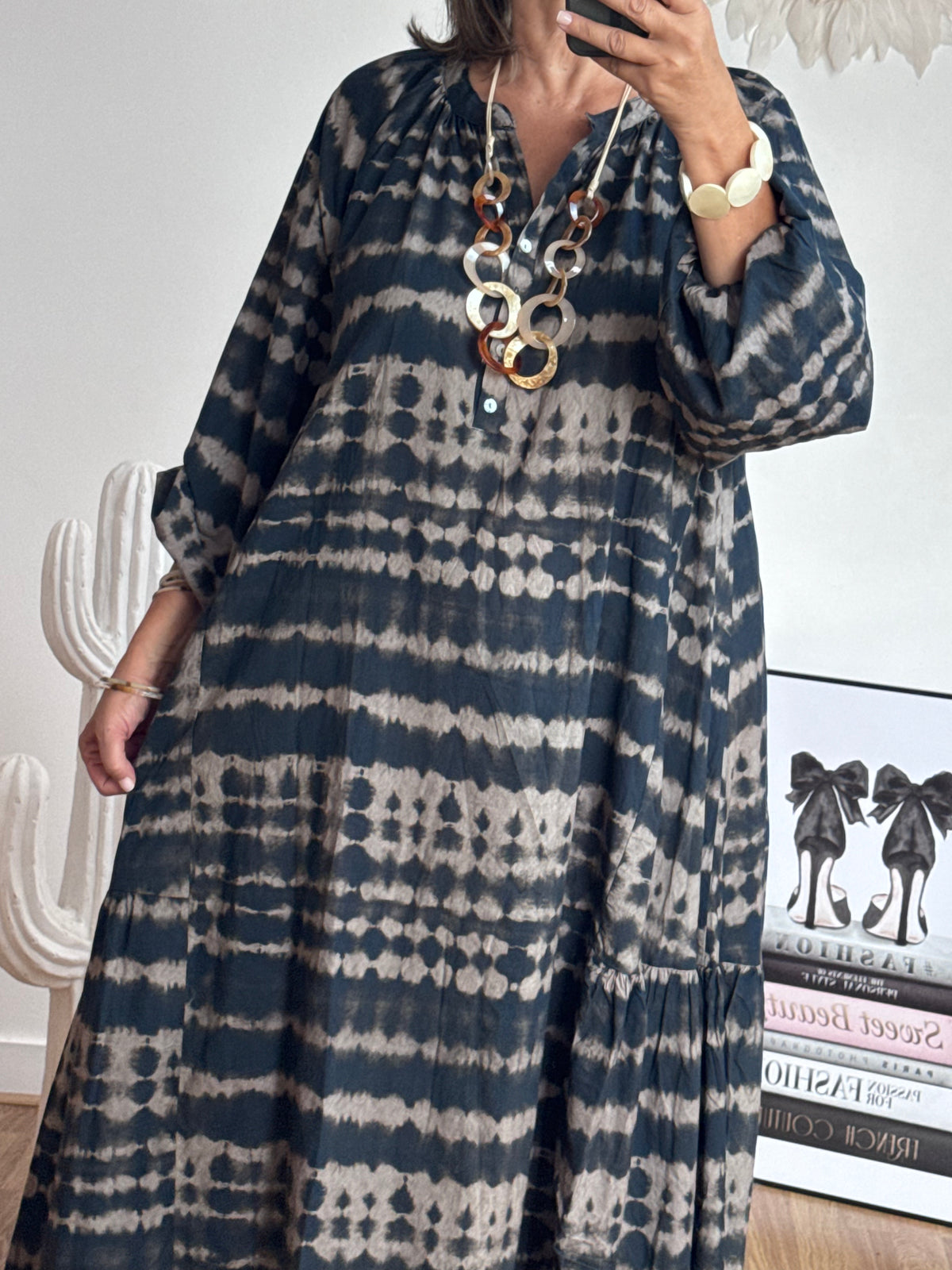 Robe bohème tie and dye Bantidas From Marseille