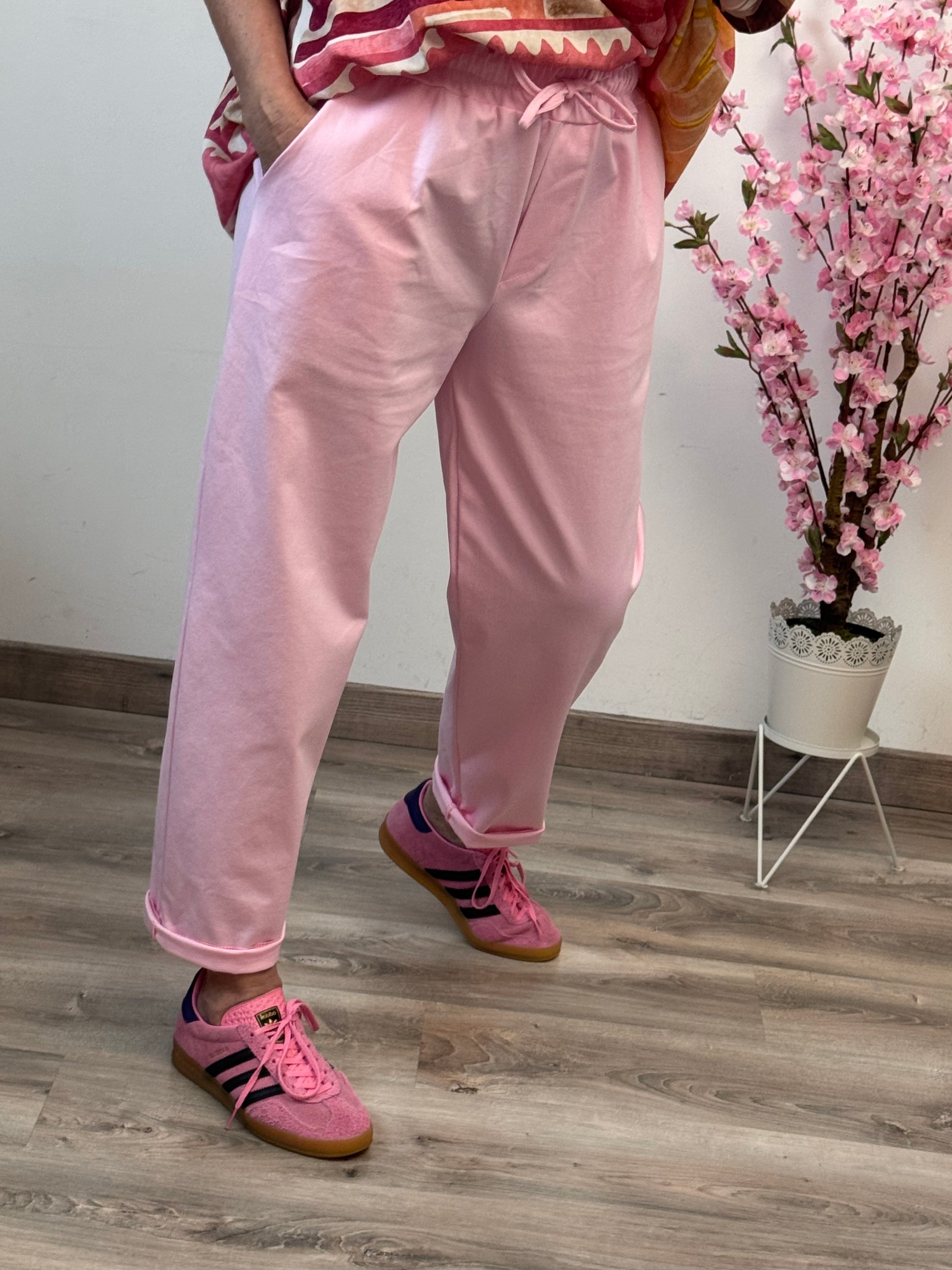 Pantalon Sacha rose TU 42/50