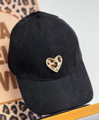 Casquette velours côtelé noir