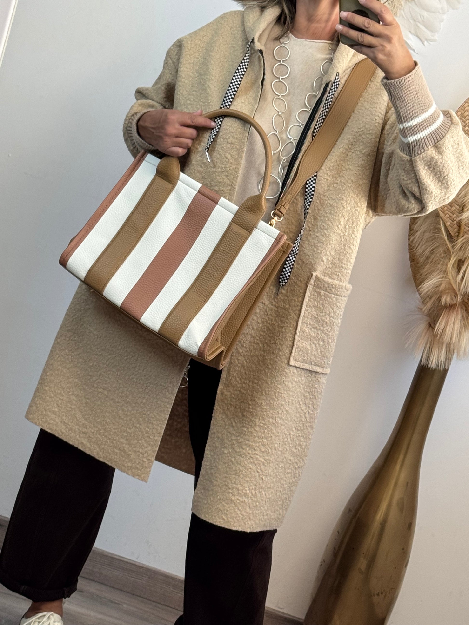 Sac rétro camel