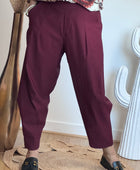 Pantalon Alexis Bordeaux