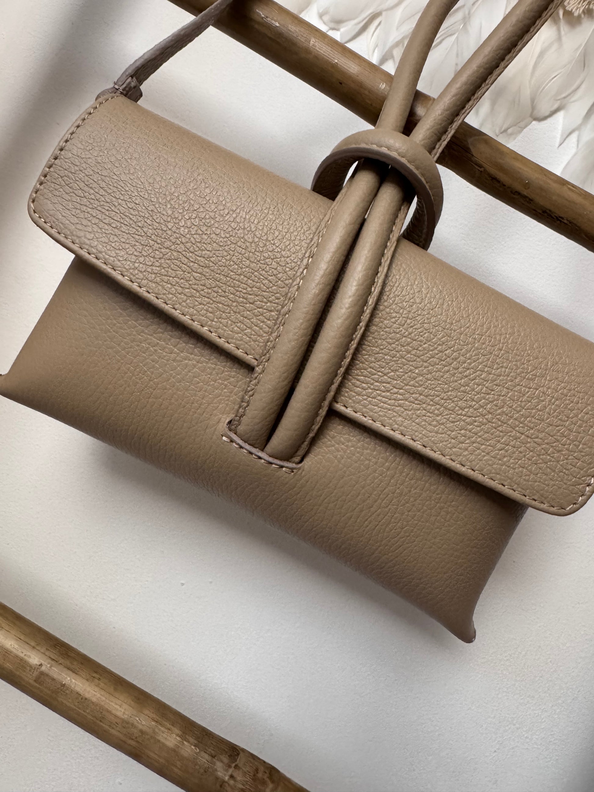 Sac anse cuir beige 🎁