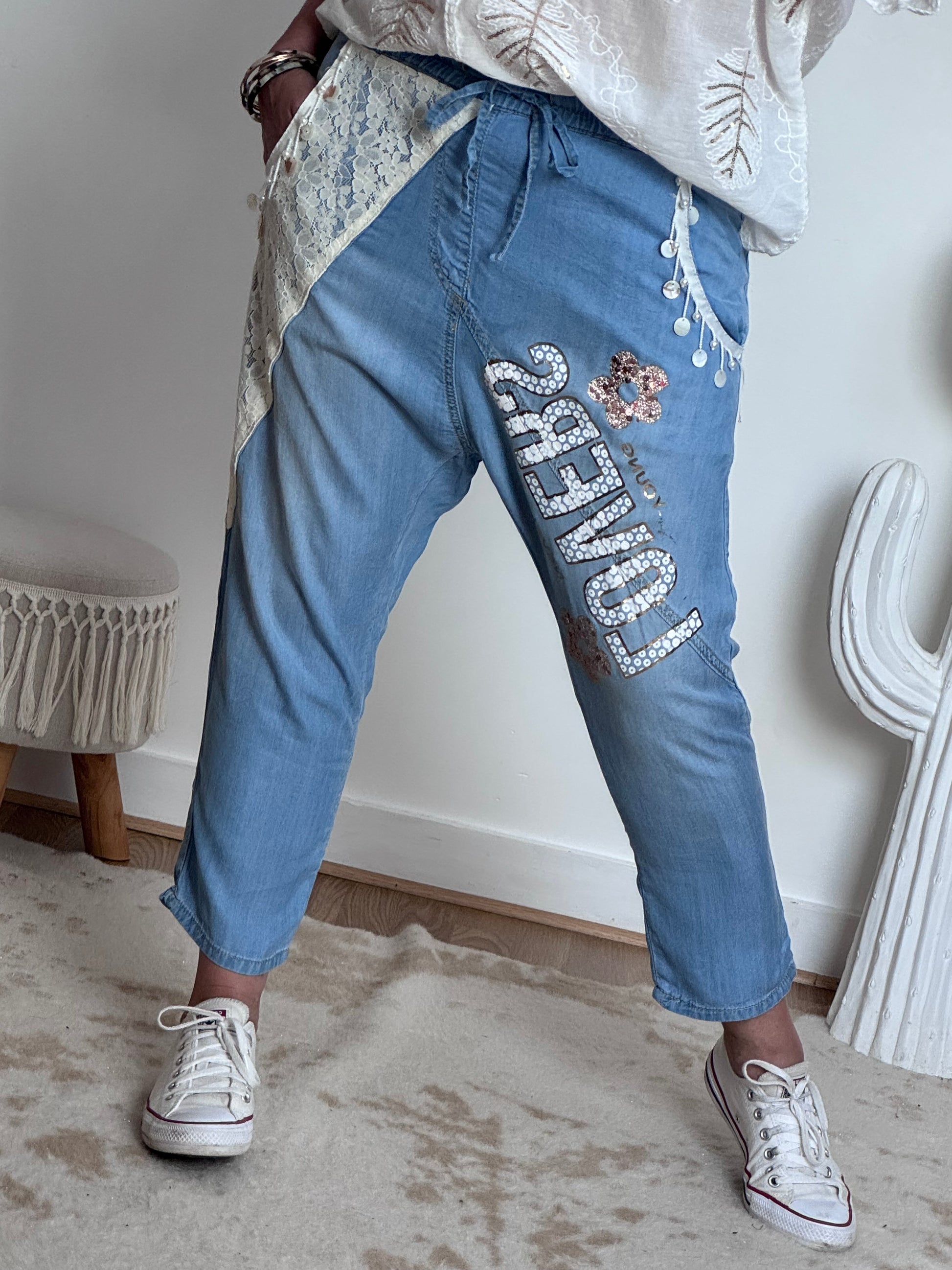 Jeans bohème TU 36/42