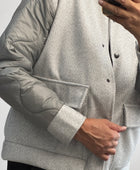 Blouson gris