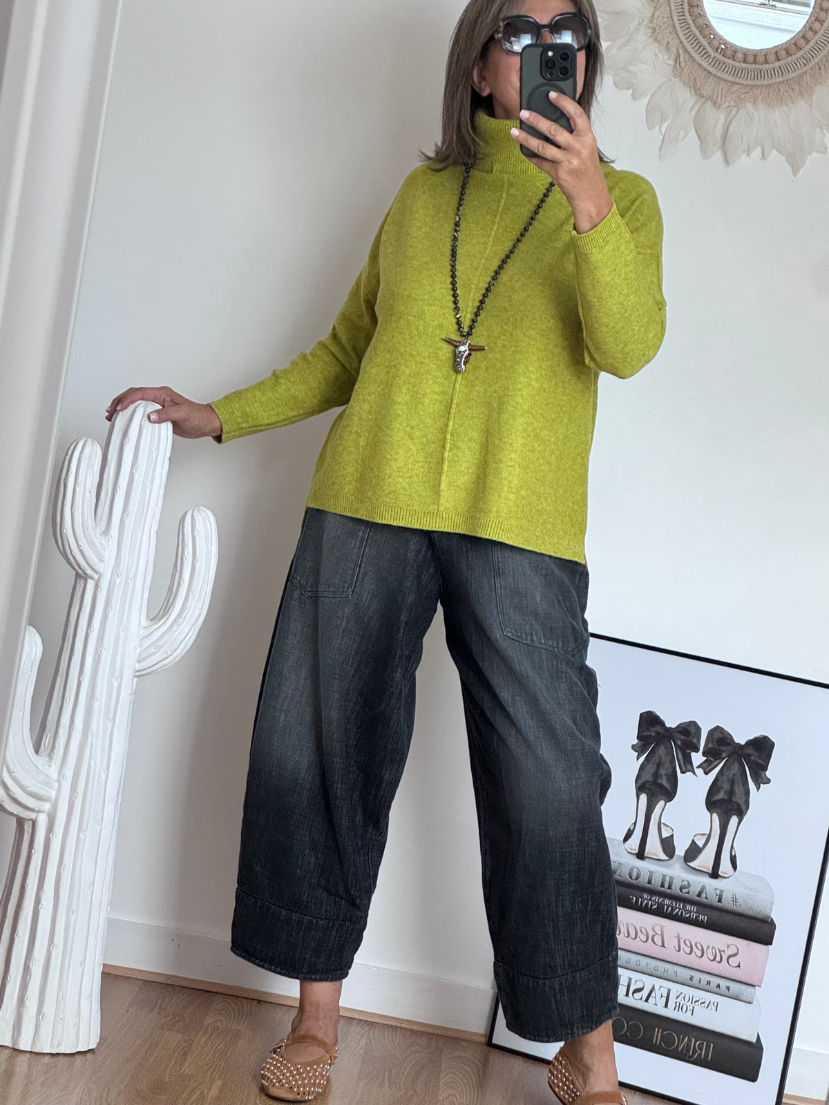 Pull So Chic vert
