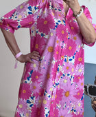 Robe Flora rose