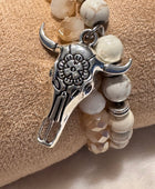 Bracelets tête de buffle