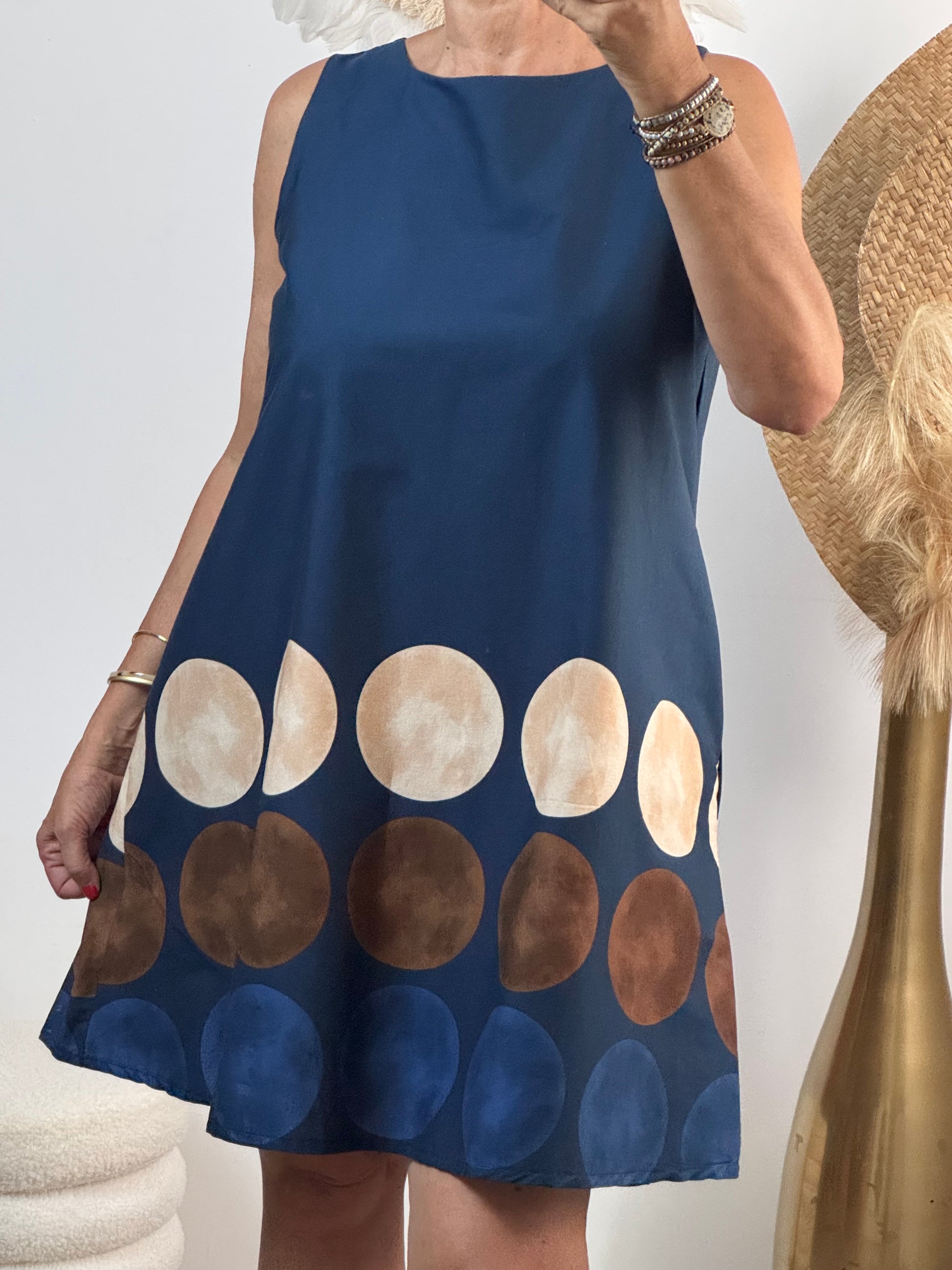 Robe Clarisse Marine
