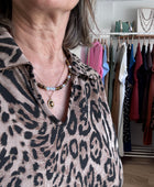 Robe teeshirt mix Léo et zèbre