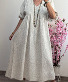 Robe bohème gaz de coton
Léo beige TU 36/46