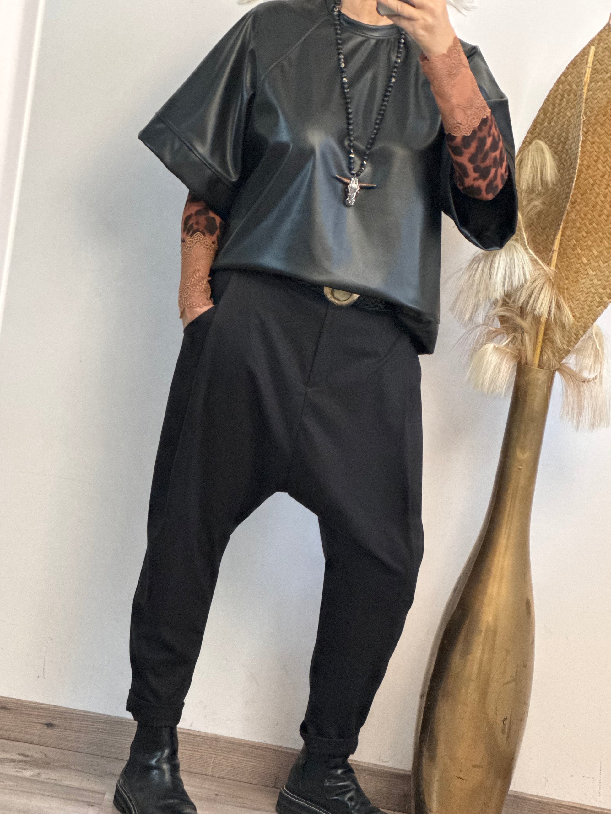 Pantalon saroual noir