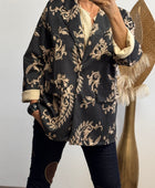 Veste blazer Gaston arabesque noir