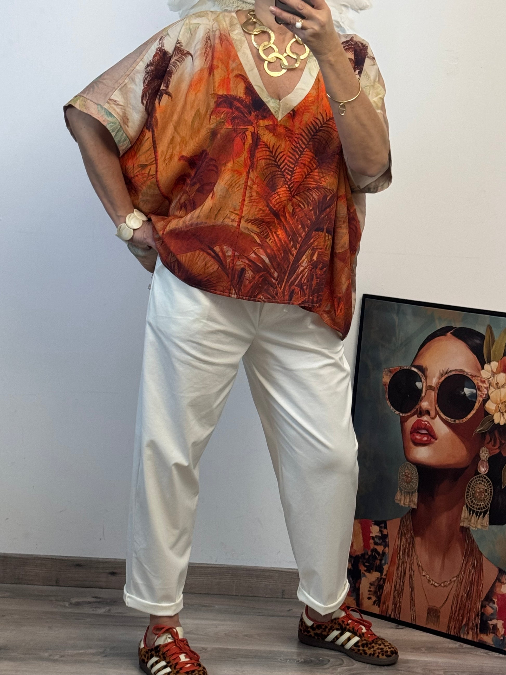 Blouse savane TU 38/48