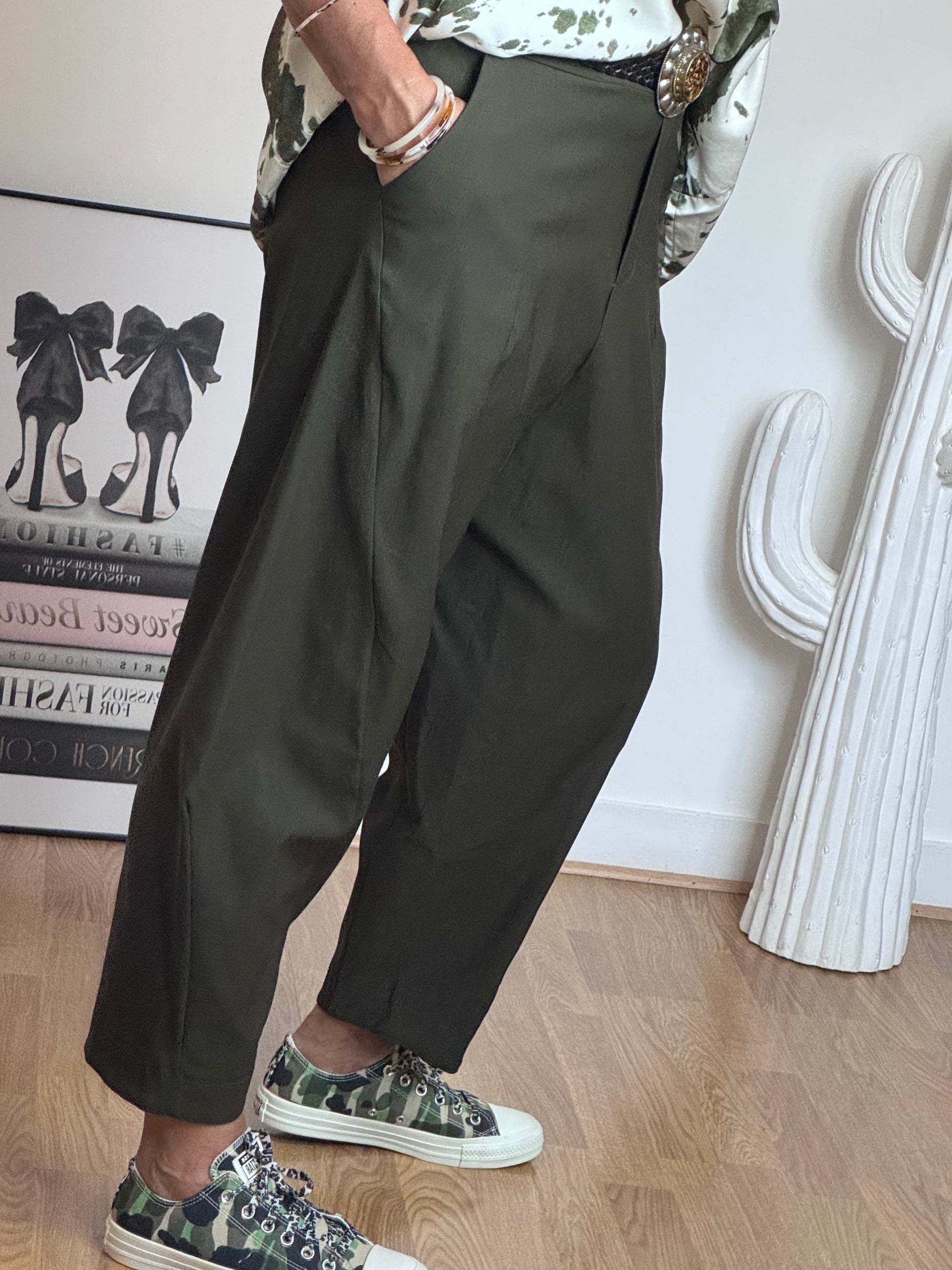 Pantalon Alexis kaki