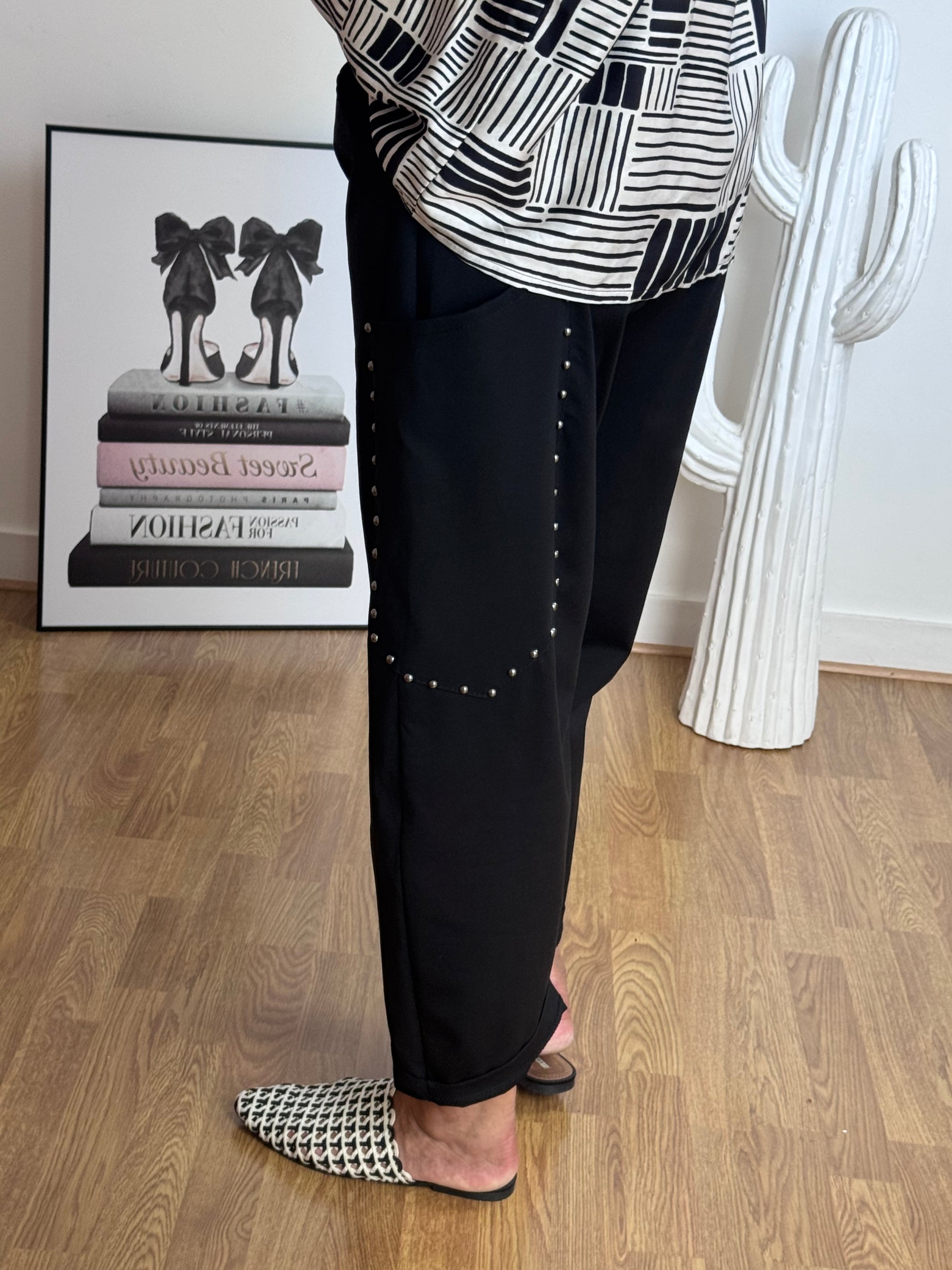 Pantalon noir love TU 38/46
