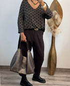 Sac bronze Alban +pochette