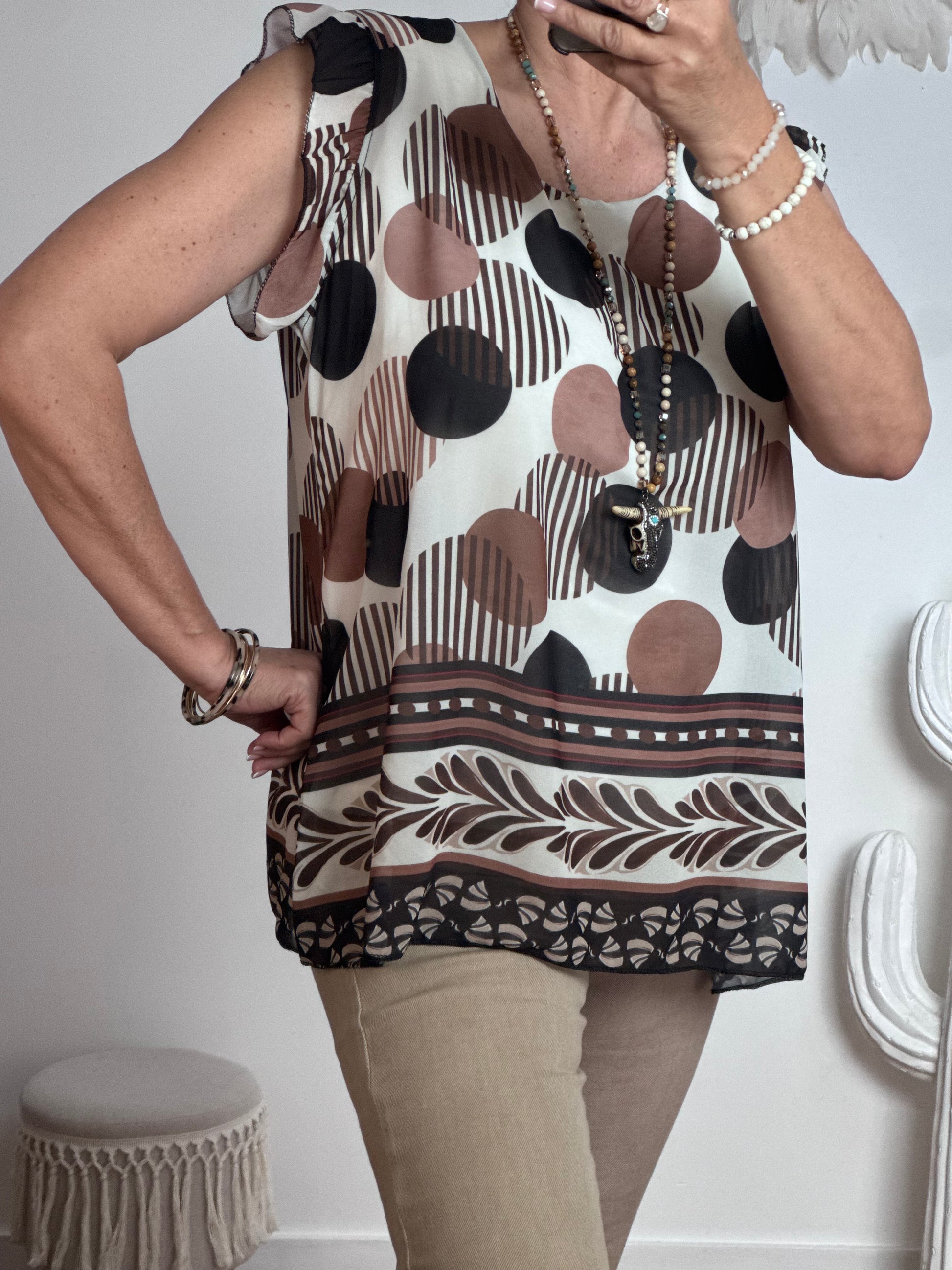 Top Ninon noir