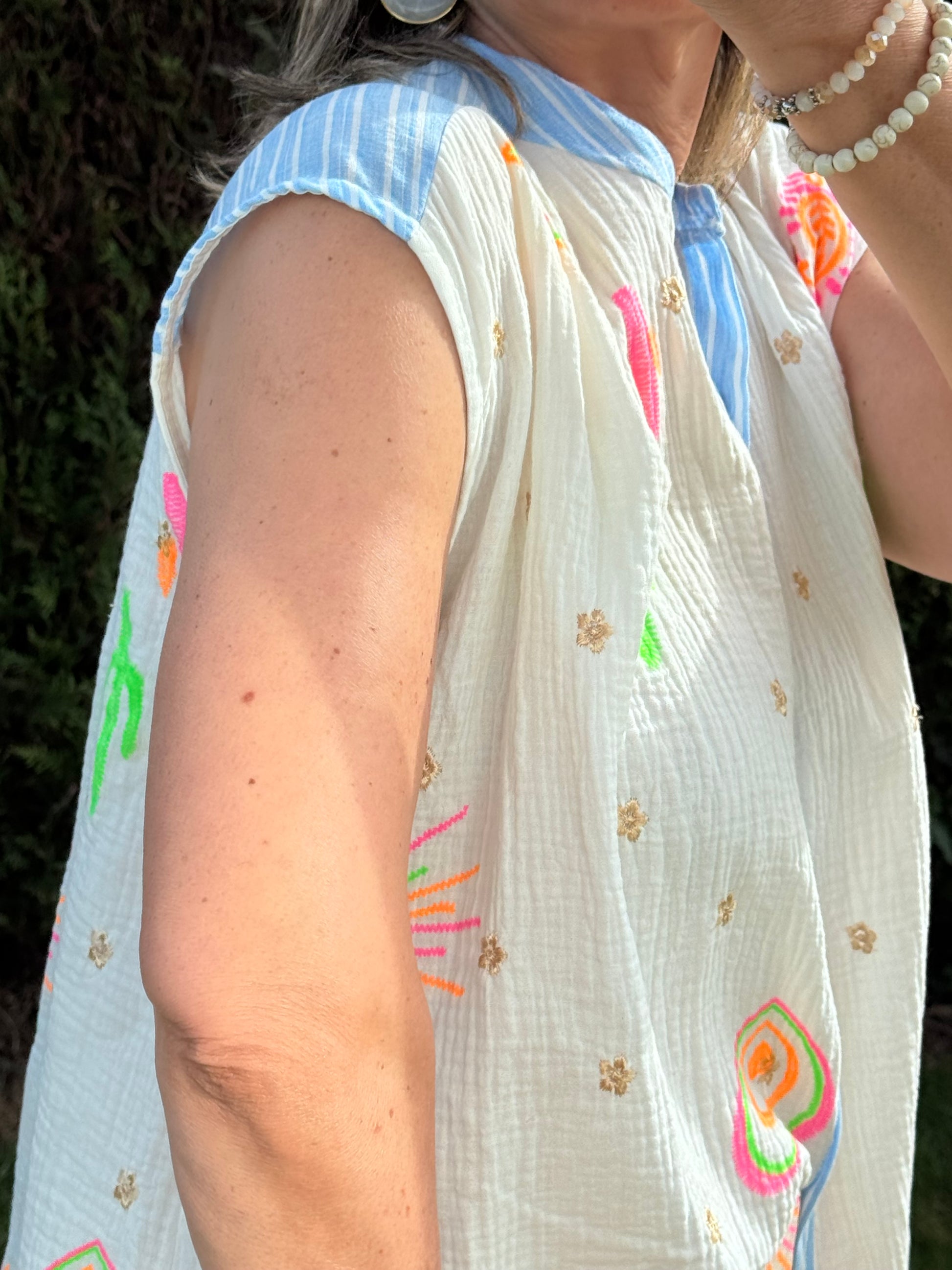 Blouse gaz de coton pep