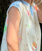 Blouse gaz de coton pep
