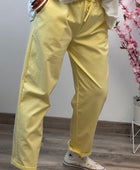 Pantalon Sacha jaune TU 42/50