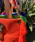 Sac bohème orange
