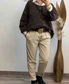 Pantalon Hector beige
