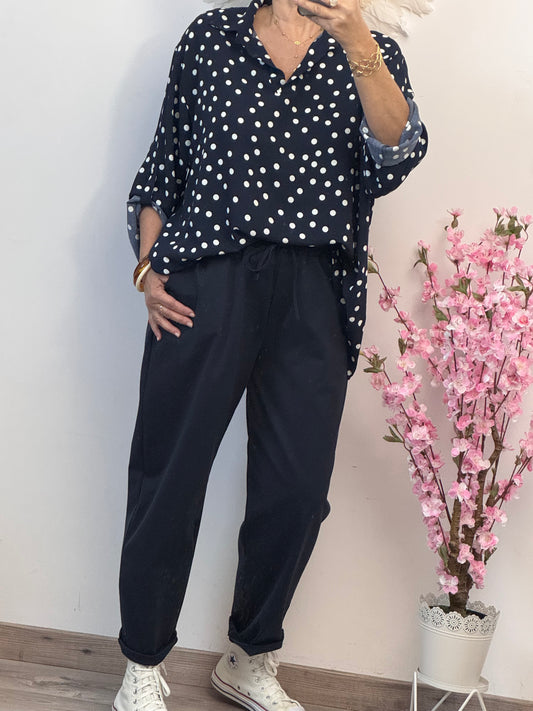 Pantalon Sacha Marine TU 42/50