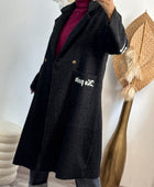 Manteau long noir