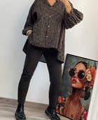 Pantalon velours côtelé marron taille du 38 au 46