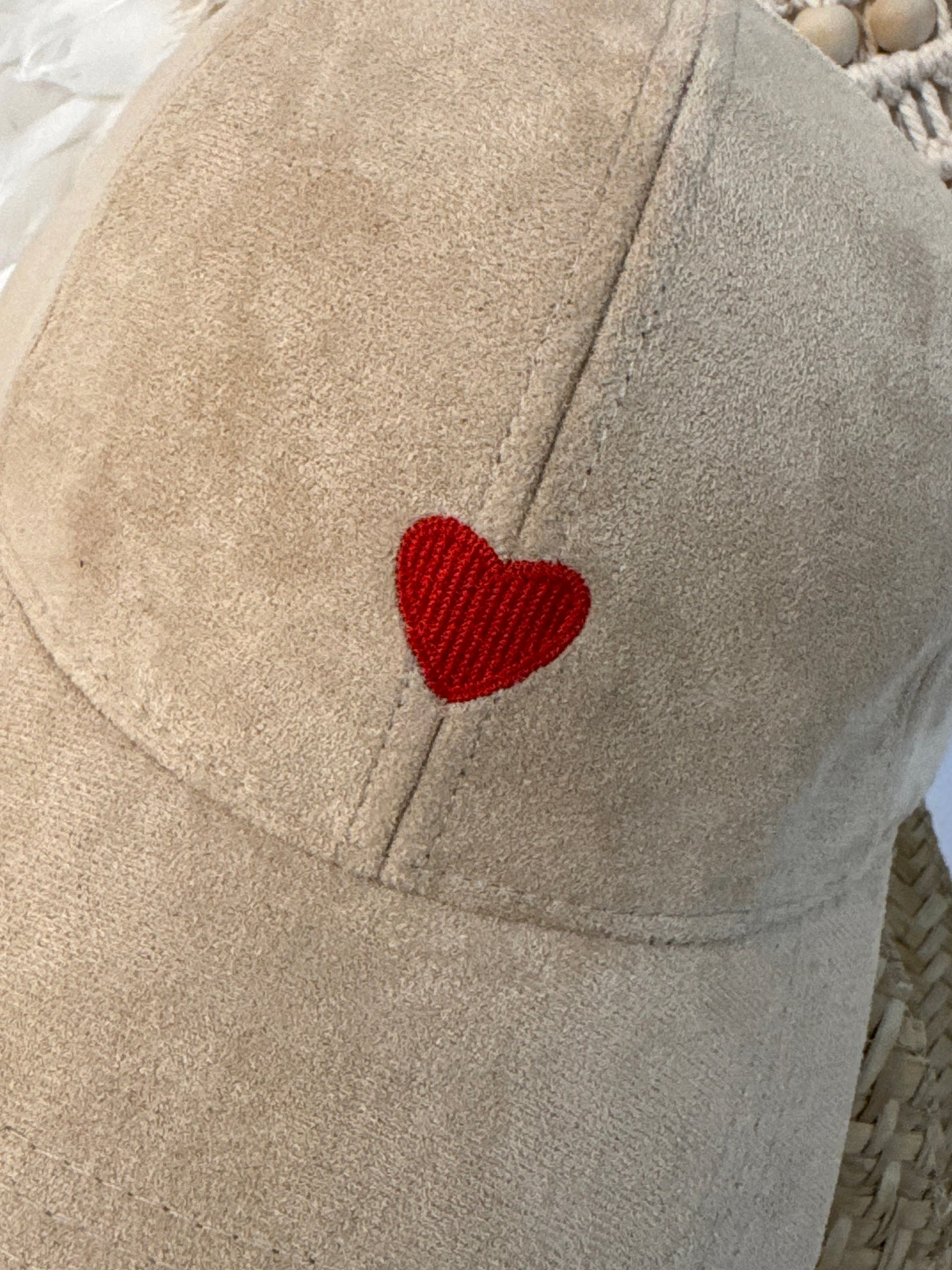 Casquette live beige