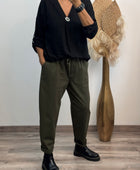 Pantalon Sacha kaki TU 42/50