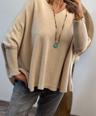 Pull Lucas oversize beige TU 44/54