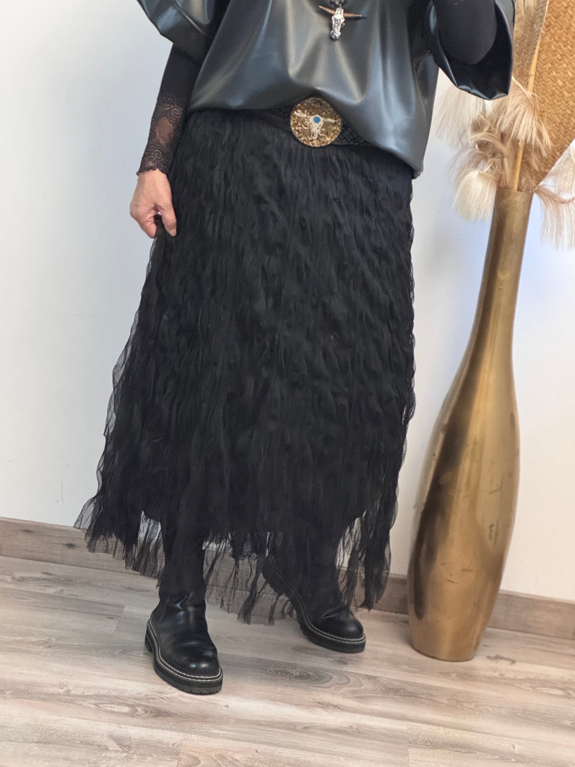 Jupe tulle noire TU 38/46
