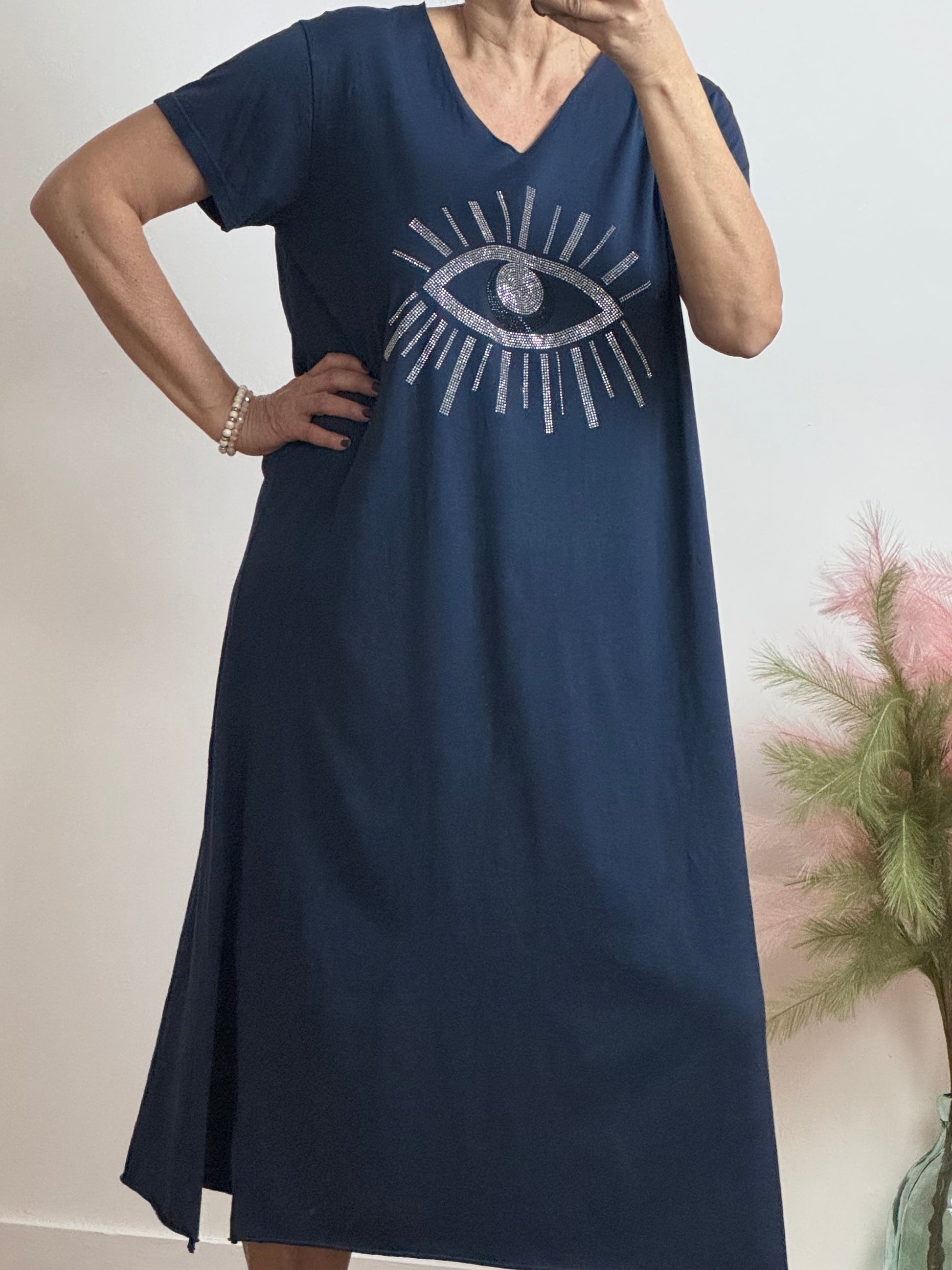 Robe teeshirt marine TU 38/46