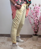 Pantalon magique jaune pâle TU 36/42