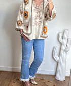 Gilet boheme crochet