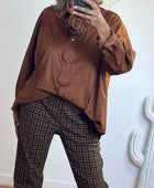 Chemise ou veste Louiza camel
