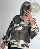 Sweat-shirt oversize camouflage TU 38/50